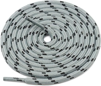 GRAH SANGRAH® 3 Pair (1 Pair Per Single Color) Shoelaces for Hiking Shoes, Walking Sneakers, Climbing, Work Boot, Running, Casual, Sport Shoes (SL-201-211-228) - 120 cm, Army Green Brown_Grey Black_Black White